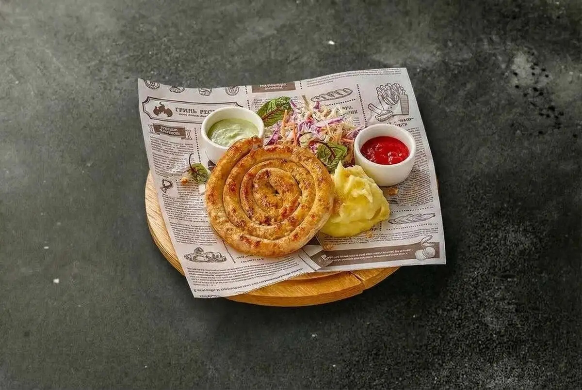 Куриная колбаса Улитка