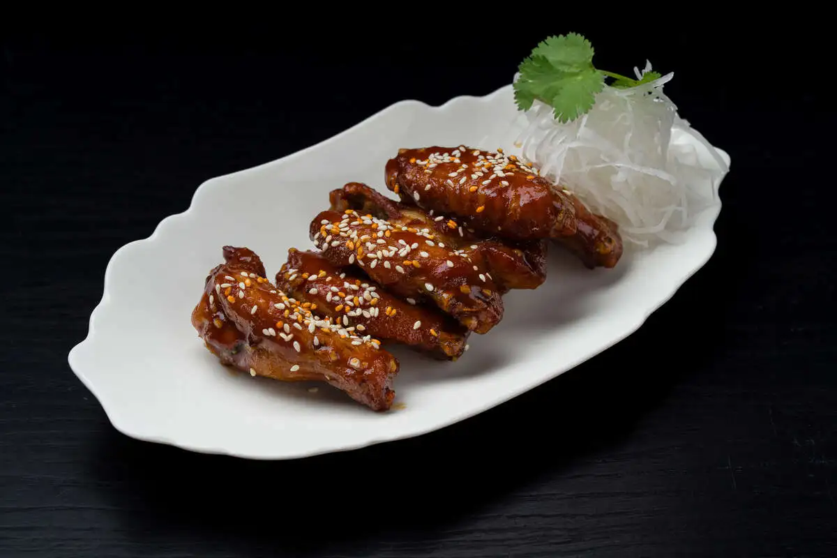 Жареные куриные крылья