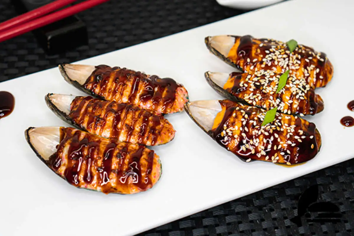  Мидии в ракушках Ассорти