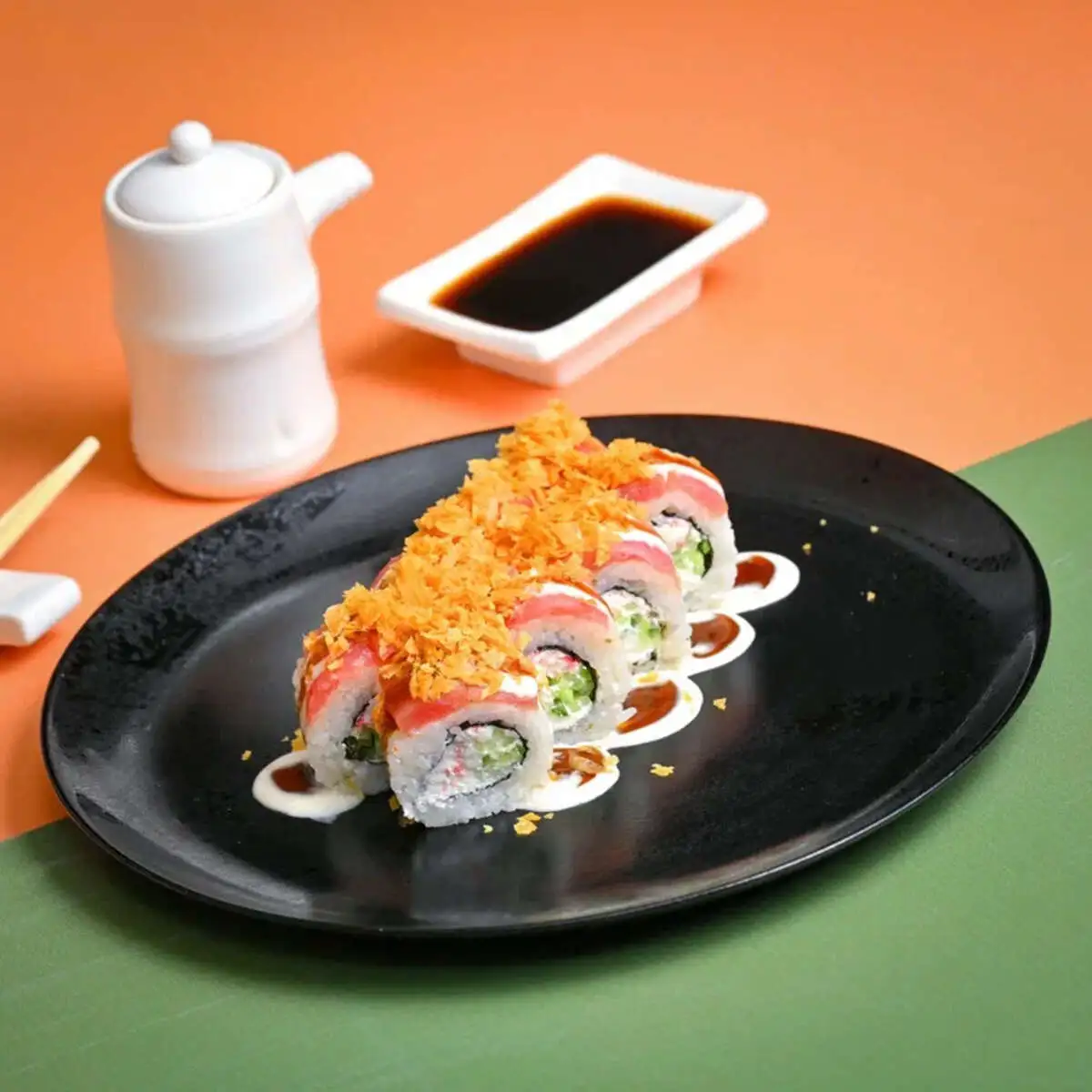 Ролл Тунец-краб