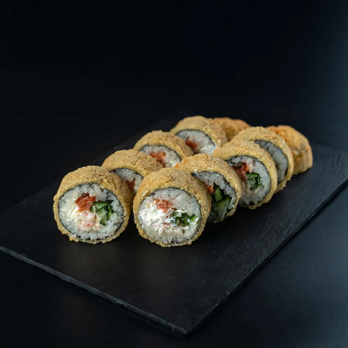 ТЕМПУРА ЛОСОСЬ КРАБ