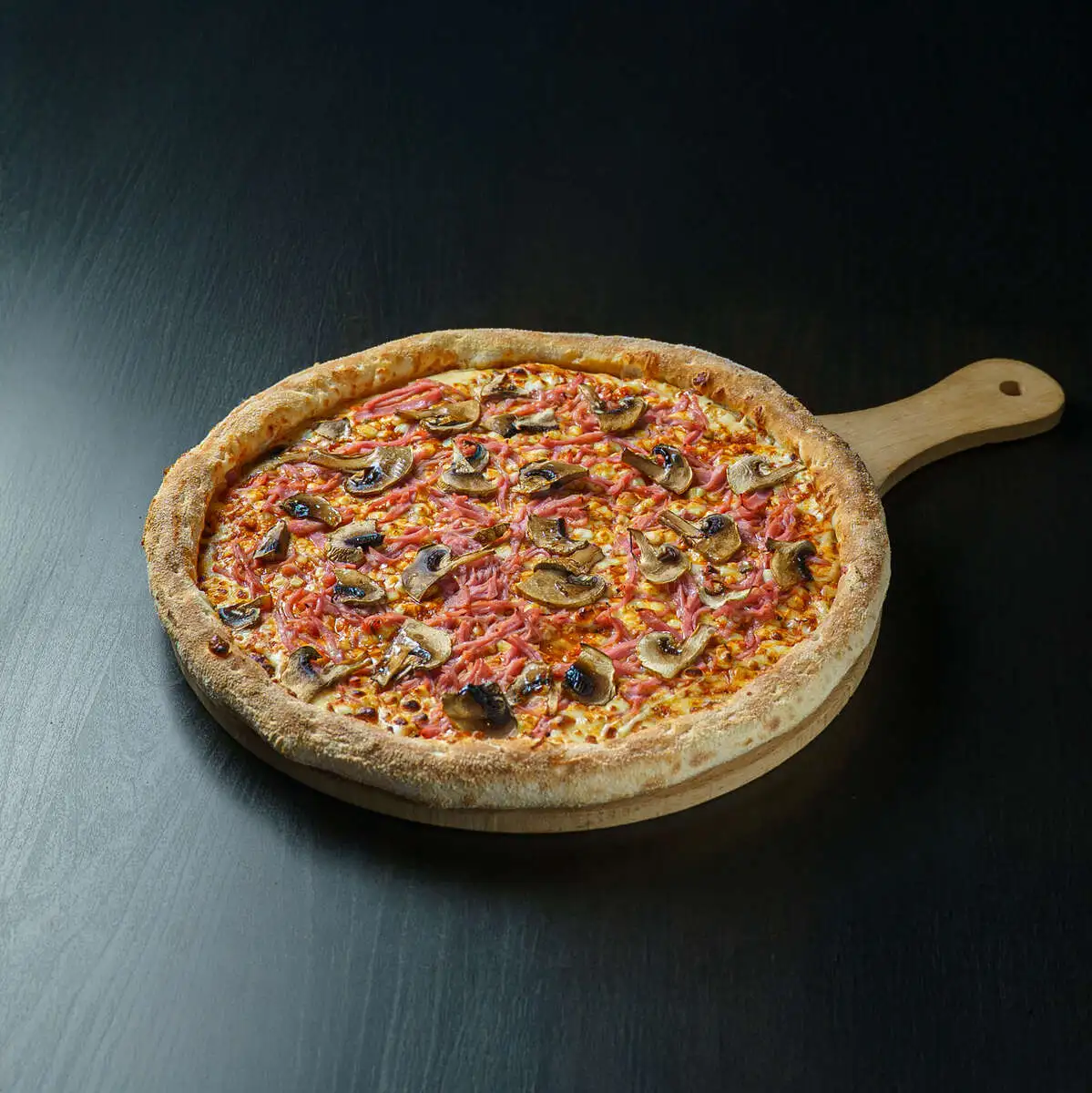 ПИЦЦА ВЕТЧИНА И ГРИБЫ