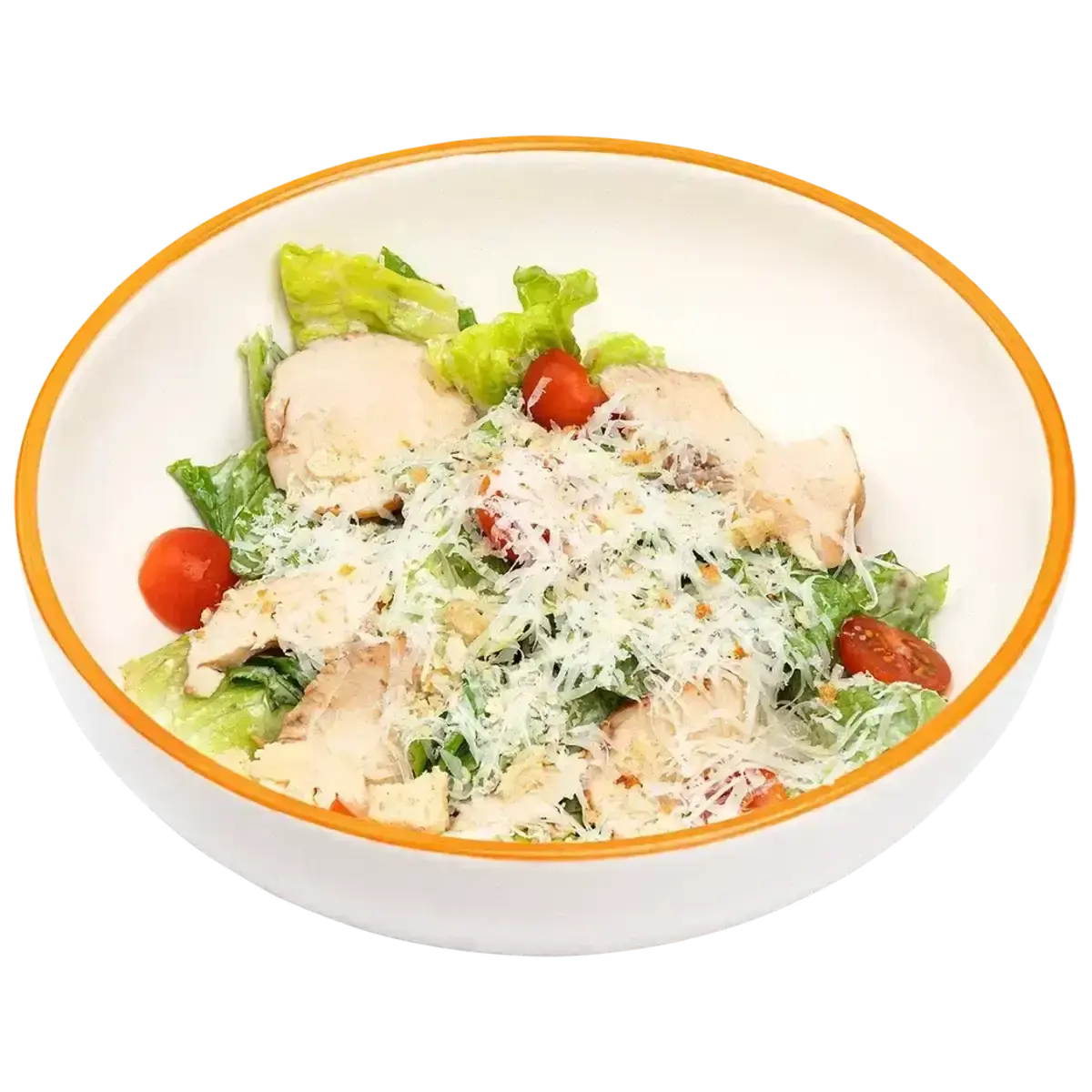 Салат Цезарь с цыпленком