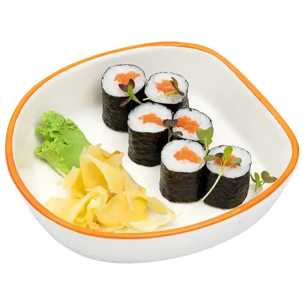 Маки с лососем