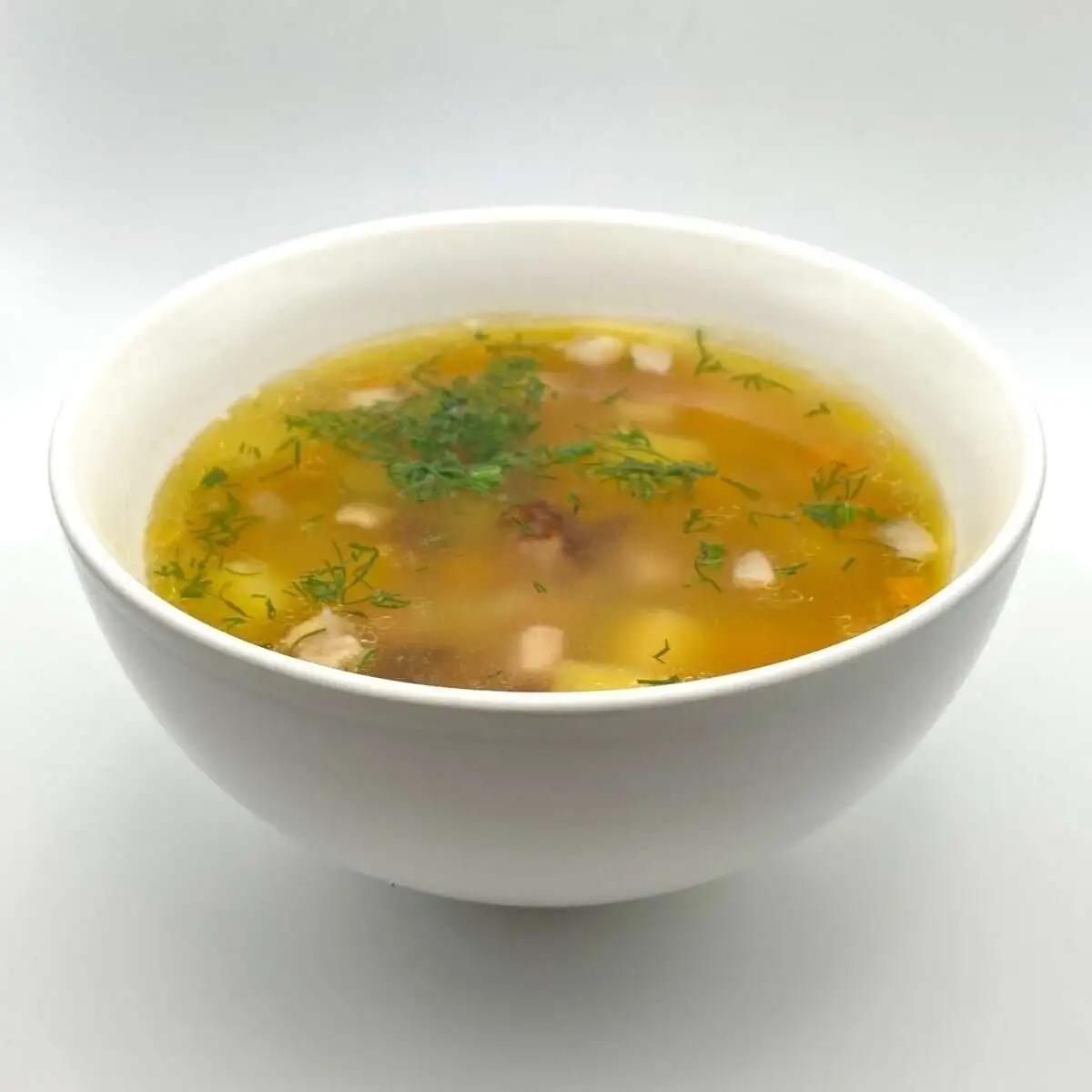 Суп гороховый с копченостями