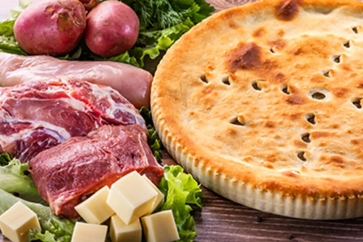 Пирог Три мяса