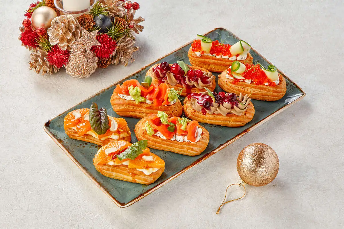 Ассорти эклеров 8шт