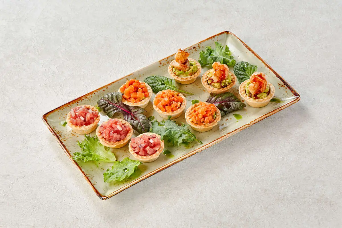 Ассорти рыбных тарталеток 9шт