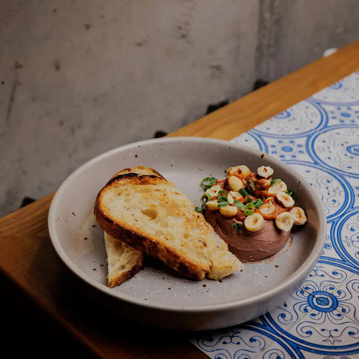 Паштет с фундуком