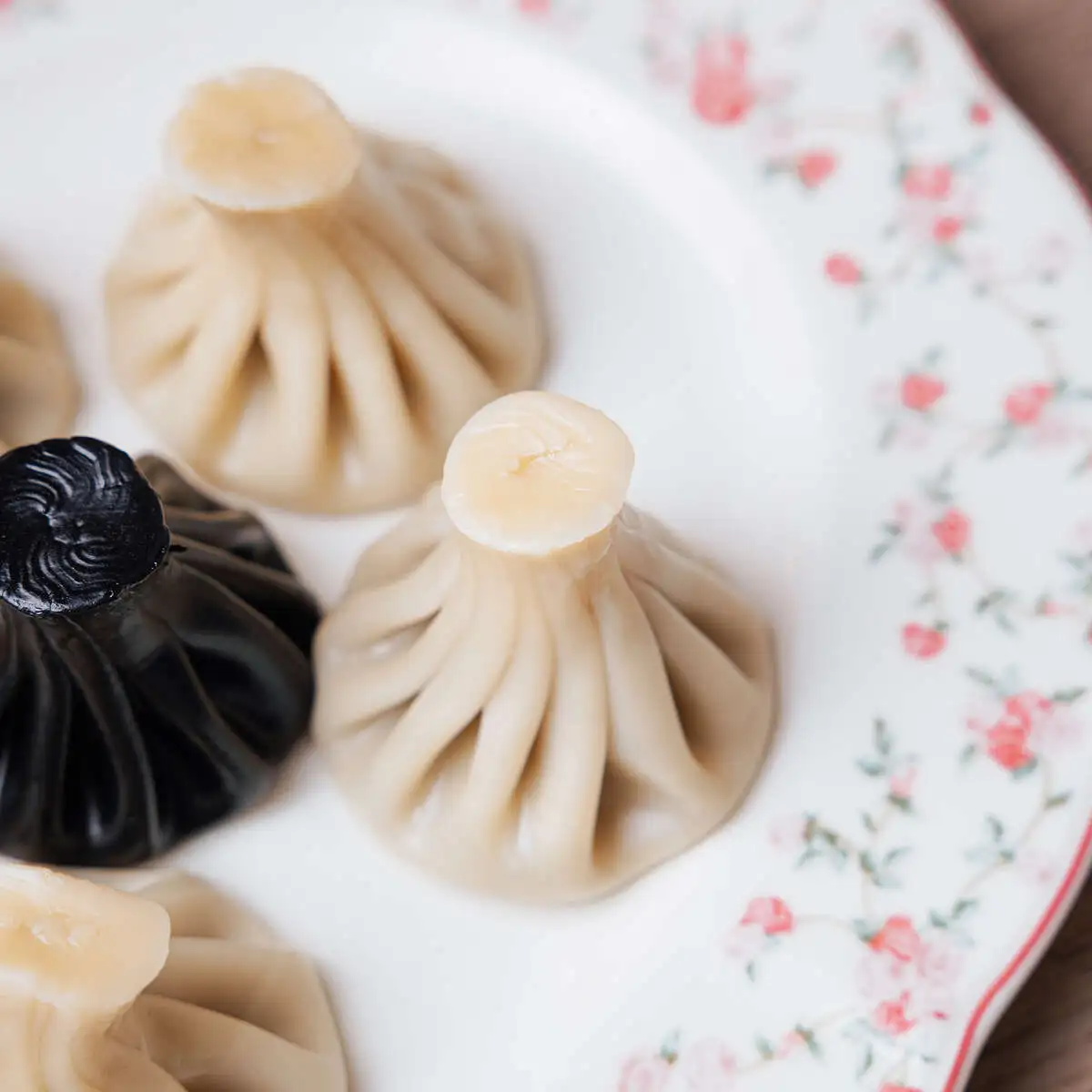 Хинкали с цыпленком чкмерули