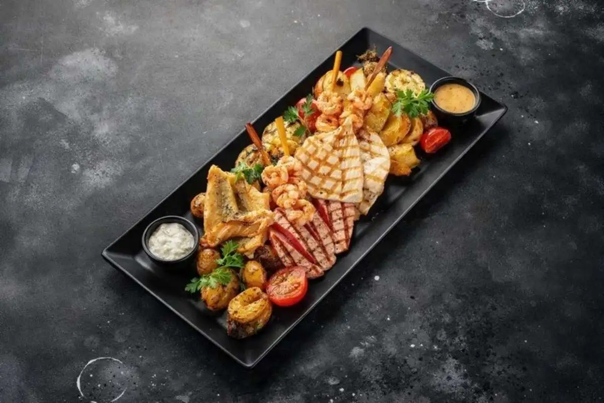 Рыбное ассорти гриль