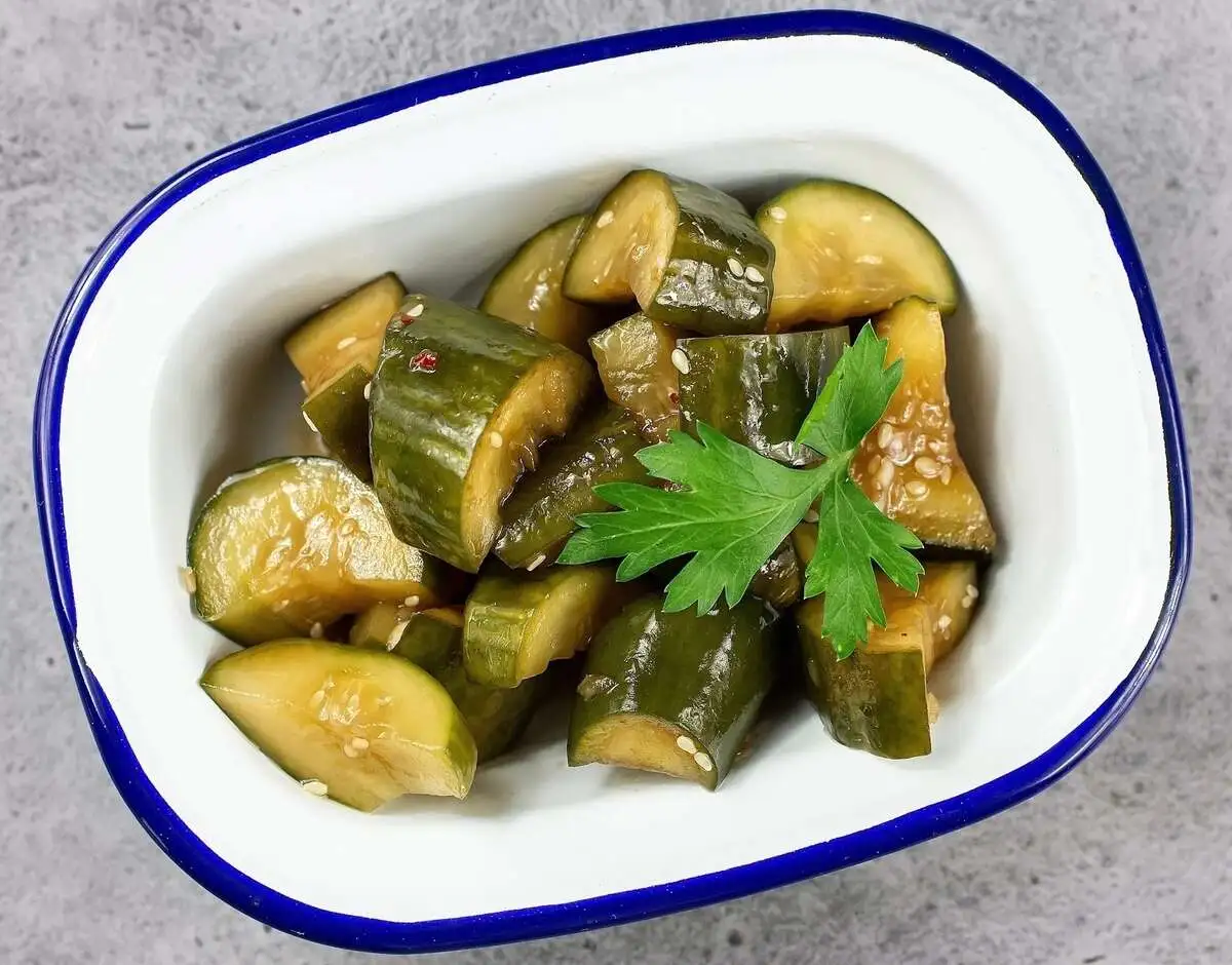 Маринованные огурцы по-азиатски