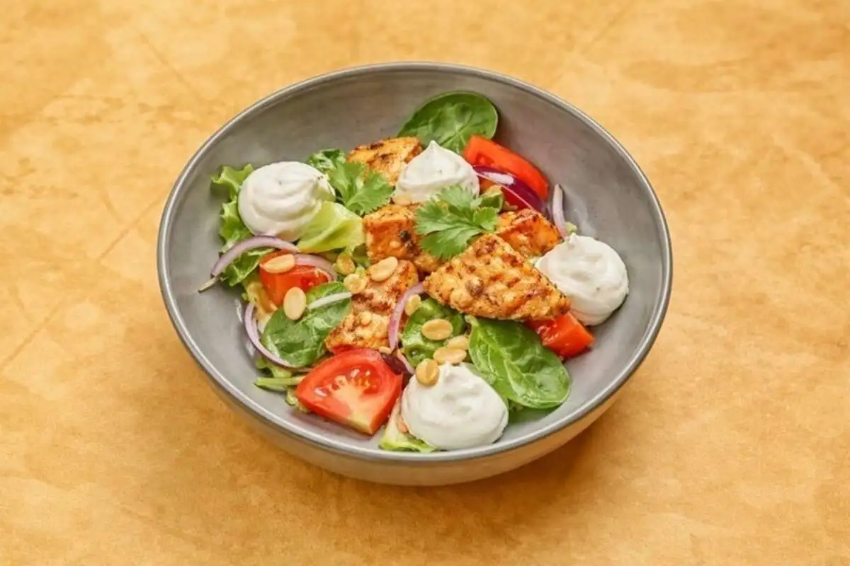 Салат с баклажанами