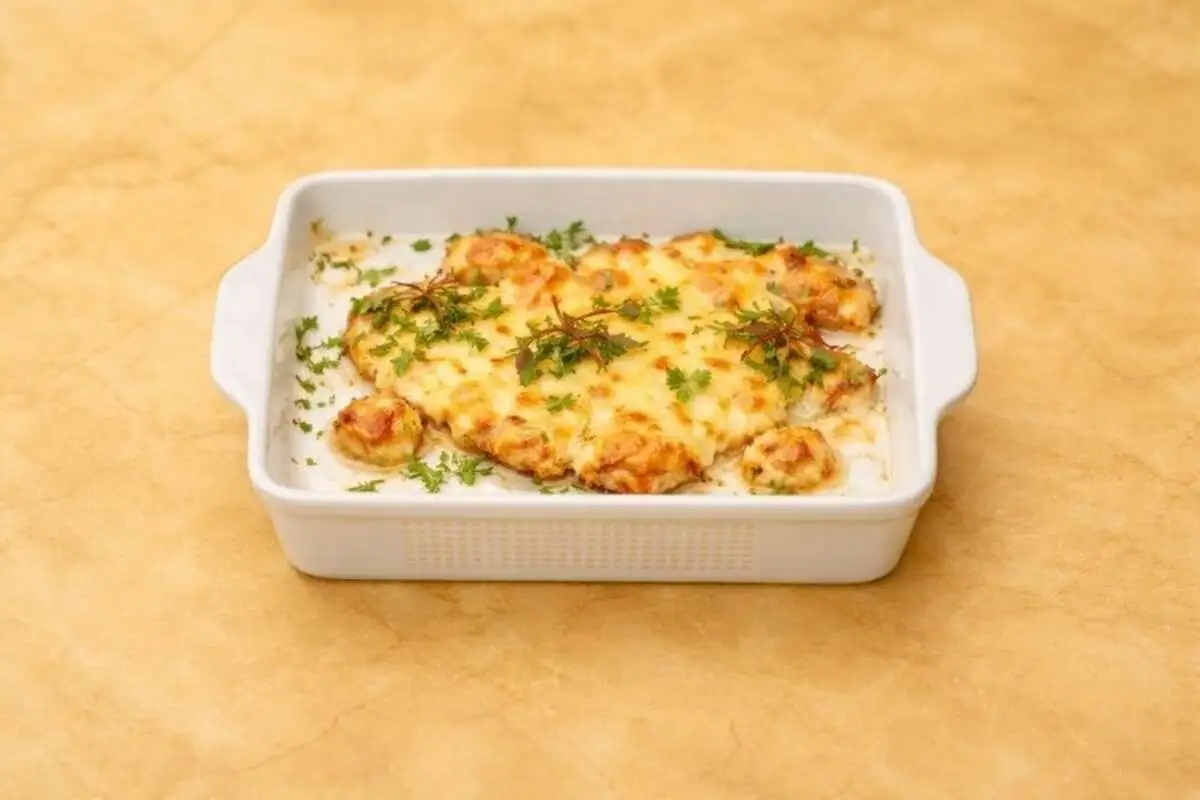 Пельмени запеченные