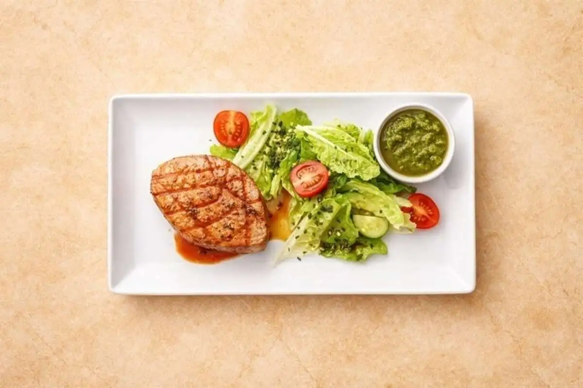 Тунец гриль