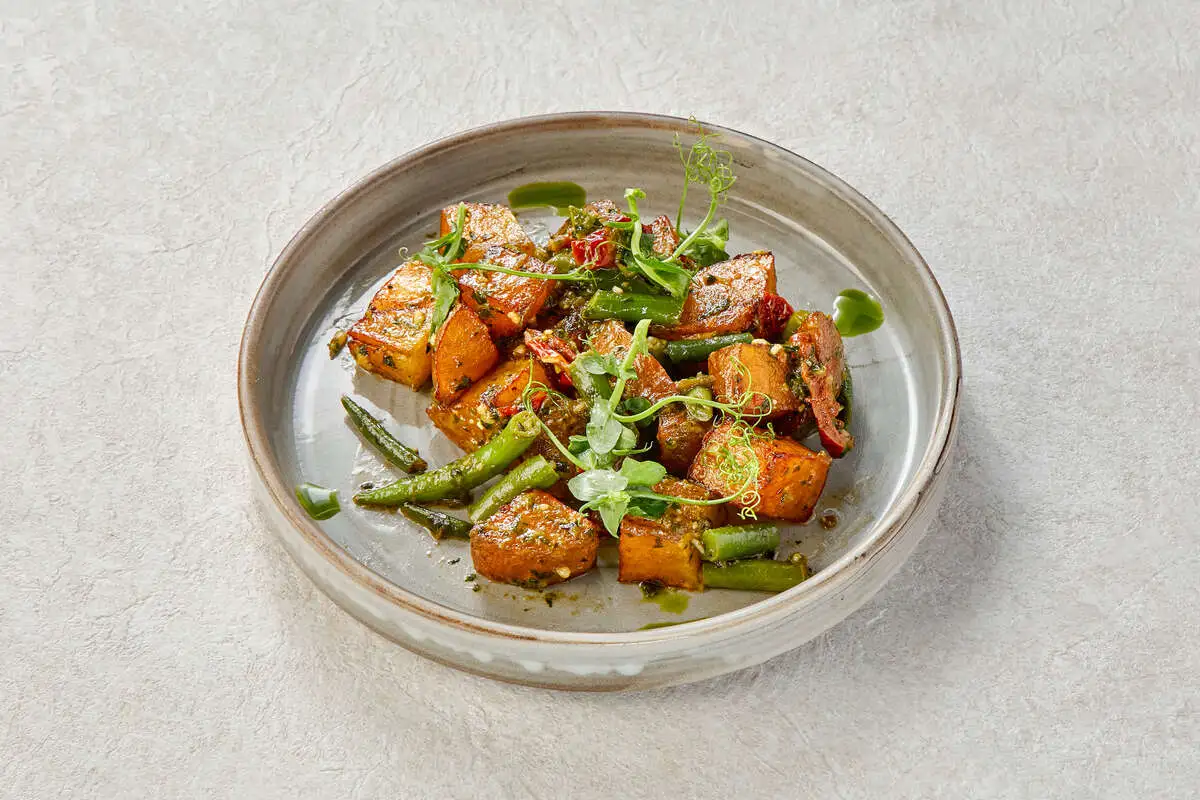 Картофель жареный  по-итальянски