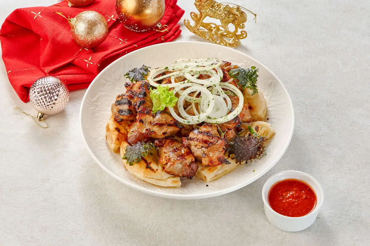 Шашлык из свинины 1,2кг 