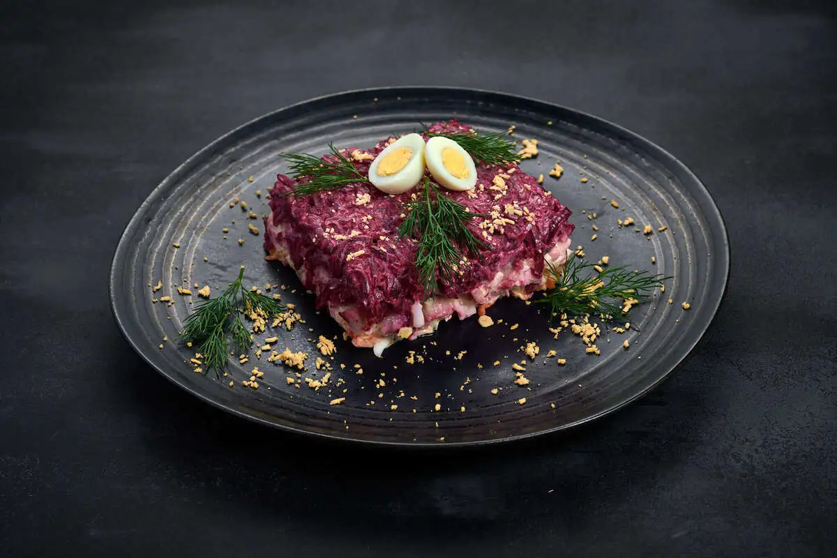 Сельдь под шубой 500г