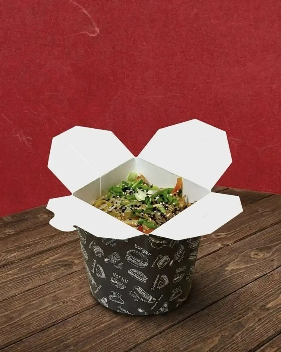 Лапша с курицей в соусе Терияки