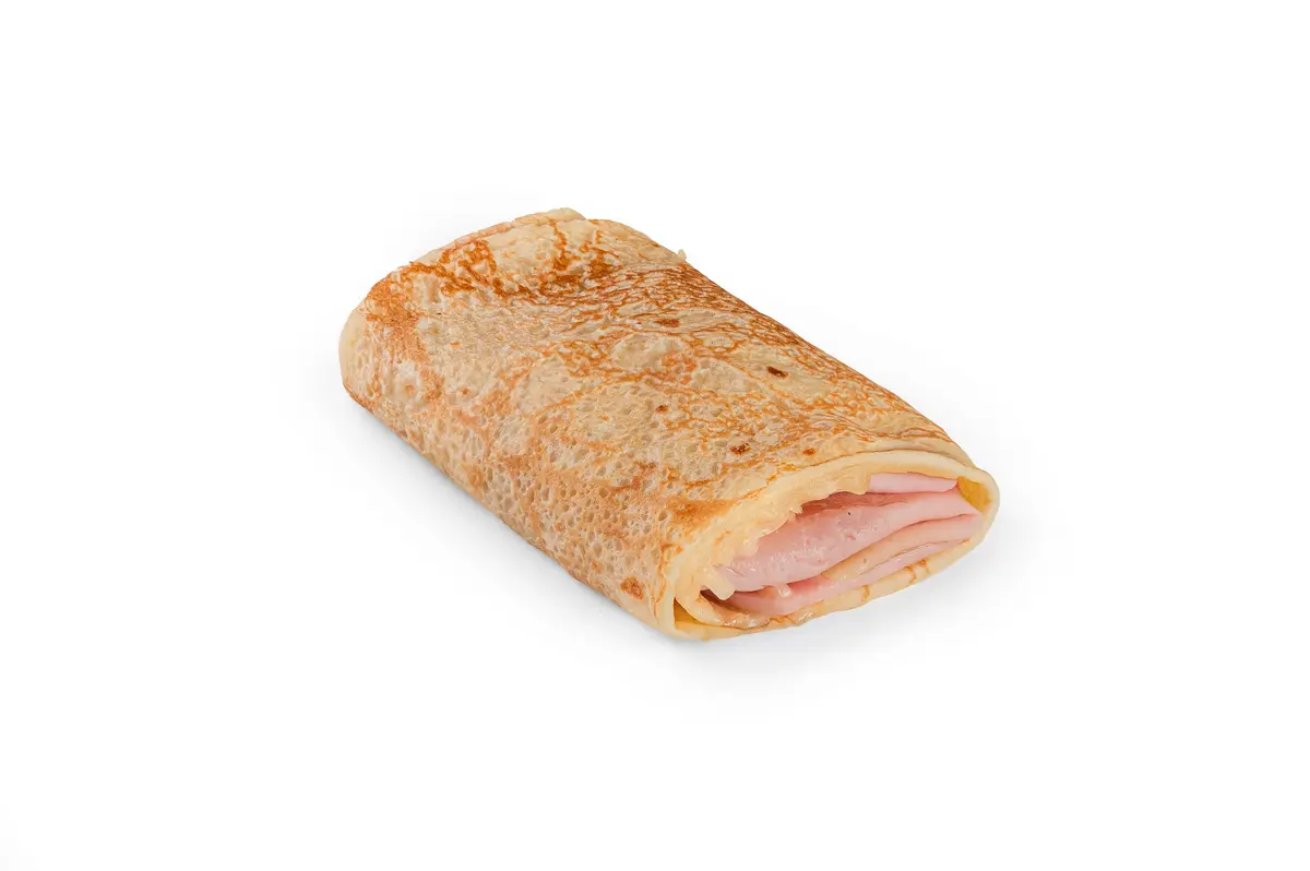 Блин с ветчиной и сыром