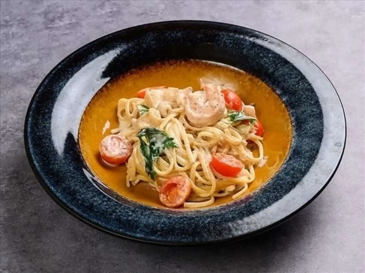 Лингвини с морепродуктами