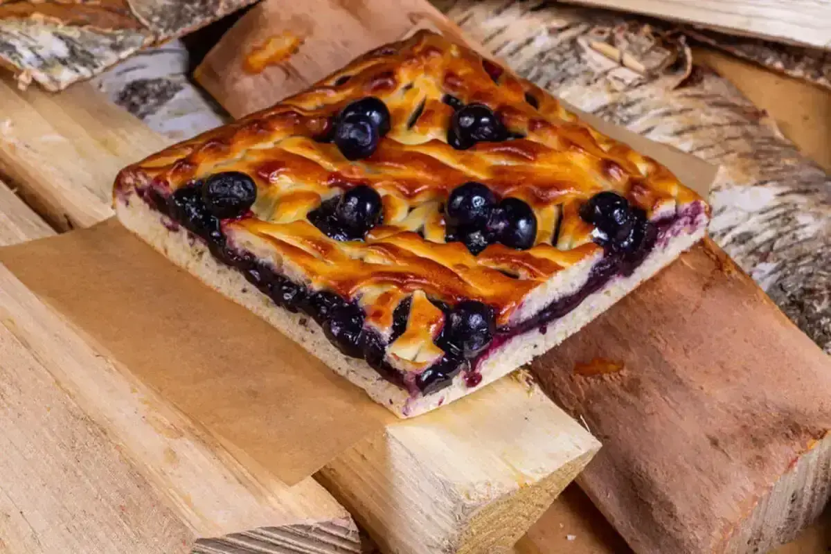 Пирог черника