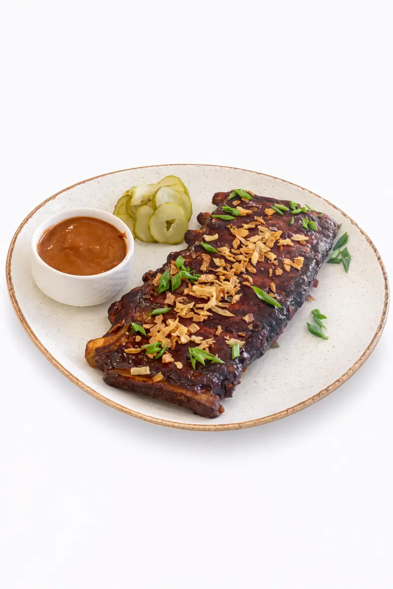 Свиные ребрышки BBQ