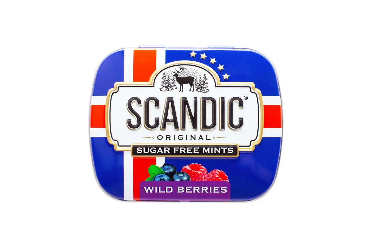 SCANDIC б/сахара со вкусом Лесных ягод