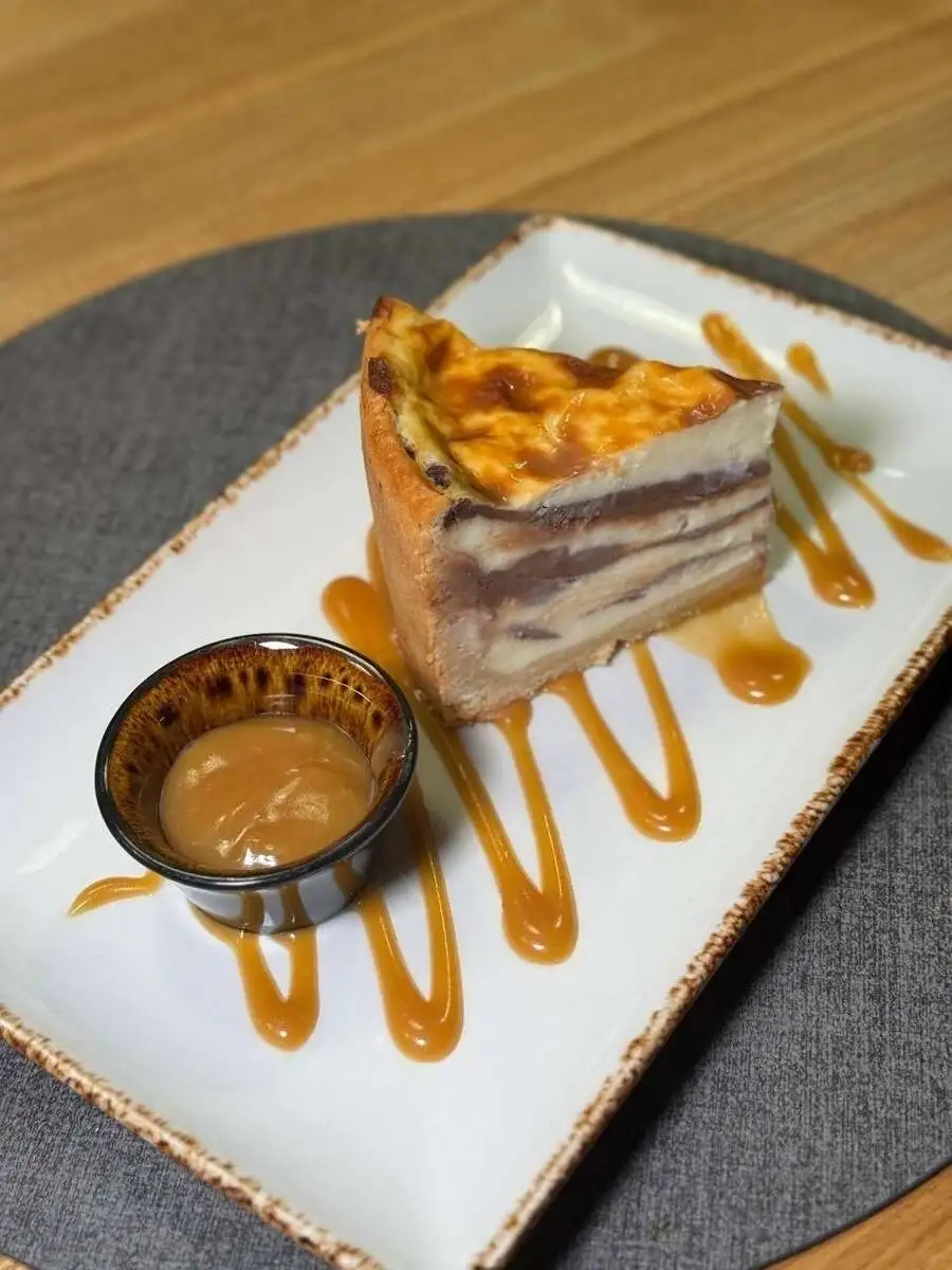 Мраморный флан с соленой карамелью, 180/50г