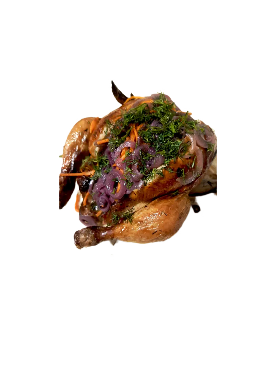 Курица-Гриль с овощами