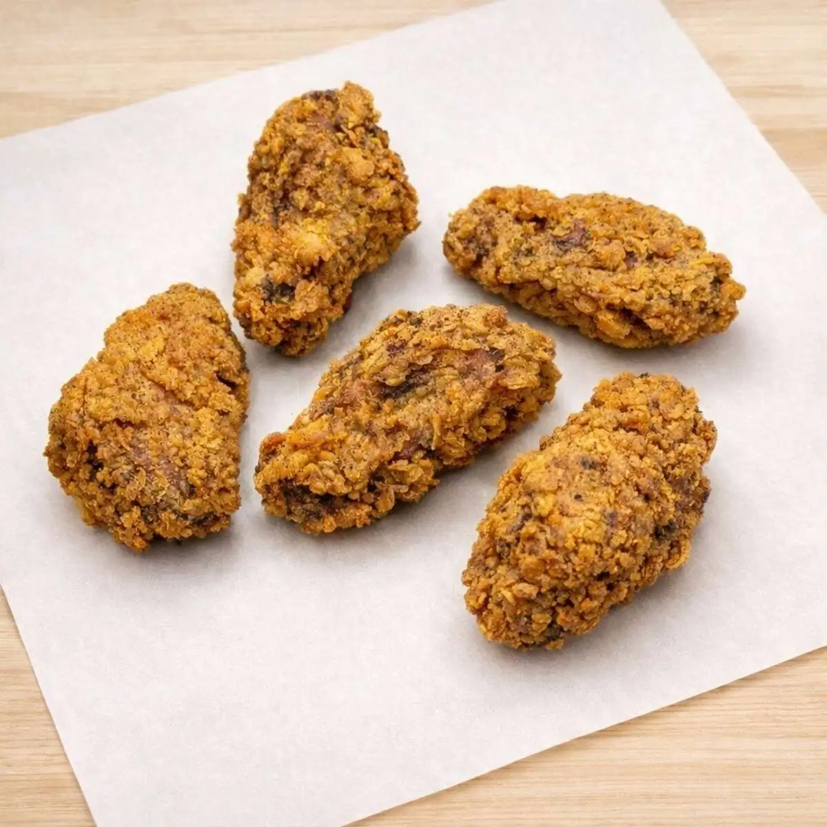 Хрустящие крылья с восточными специями