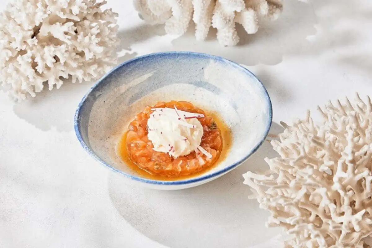 Тартар из лосося