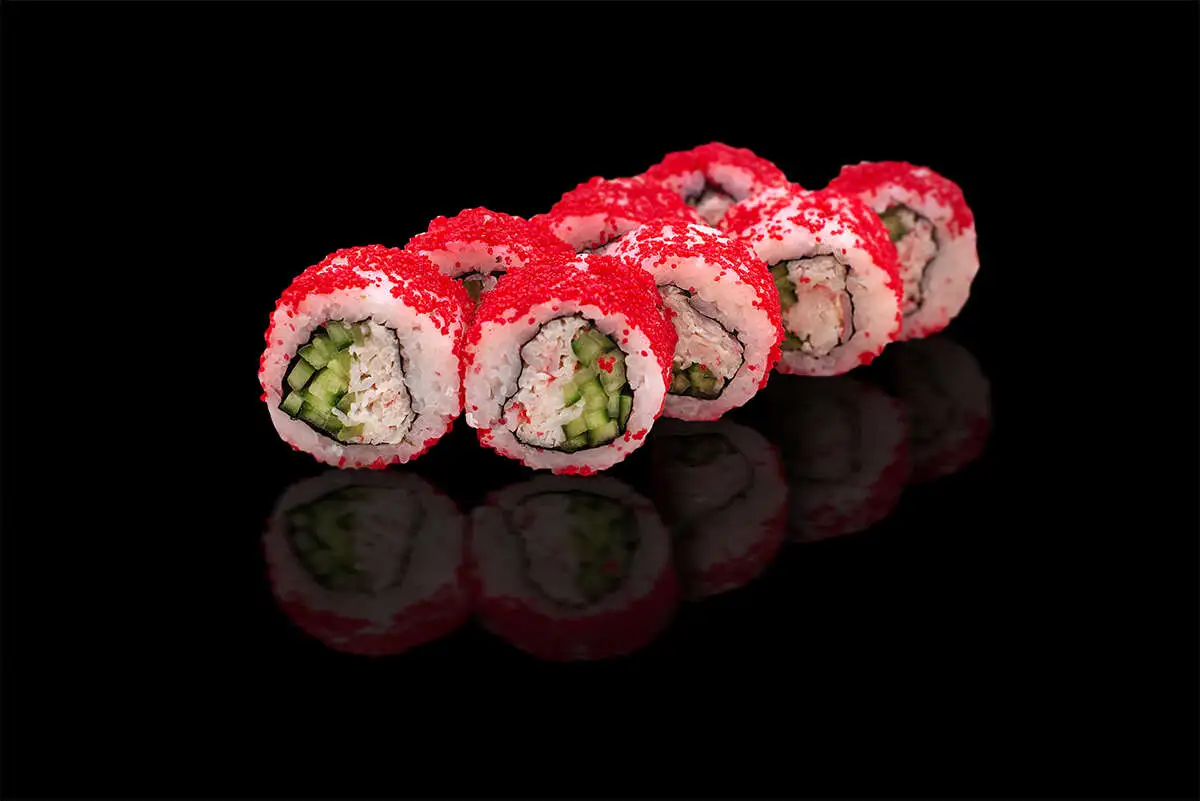 Калифорния с крабом ролл стандарт