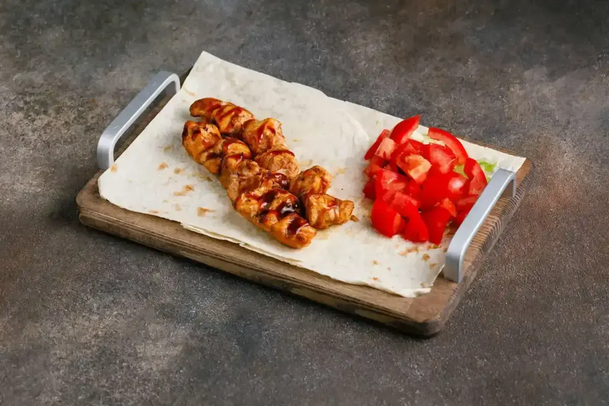 Куриные шашлычки терияки