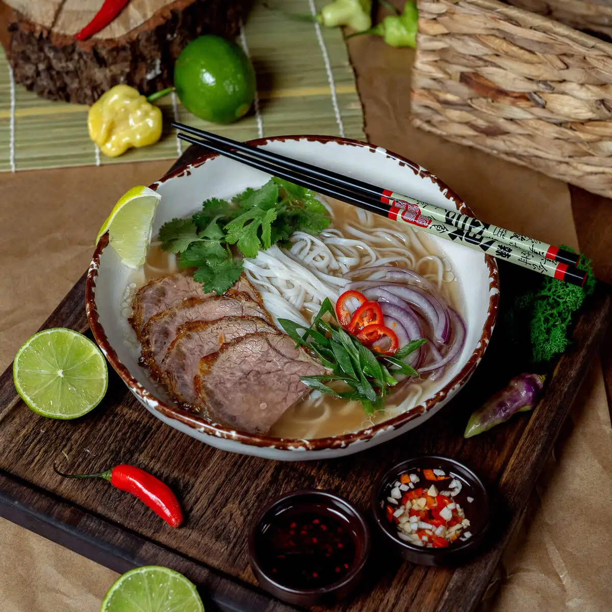 Фо-Бо с говядиной