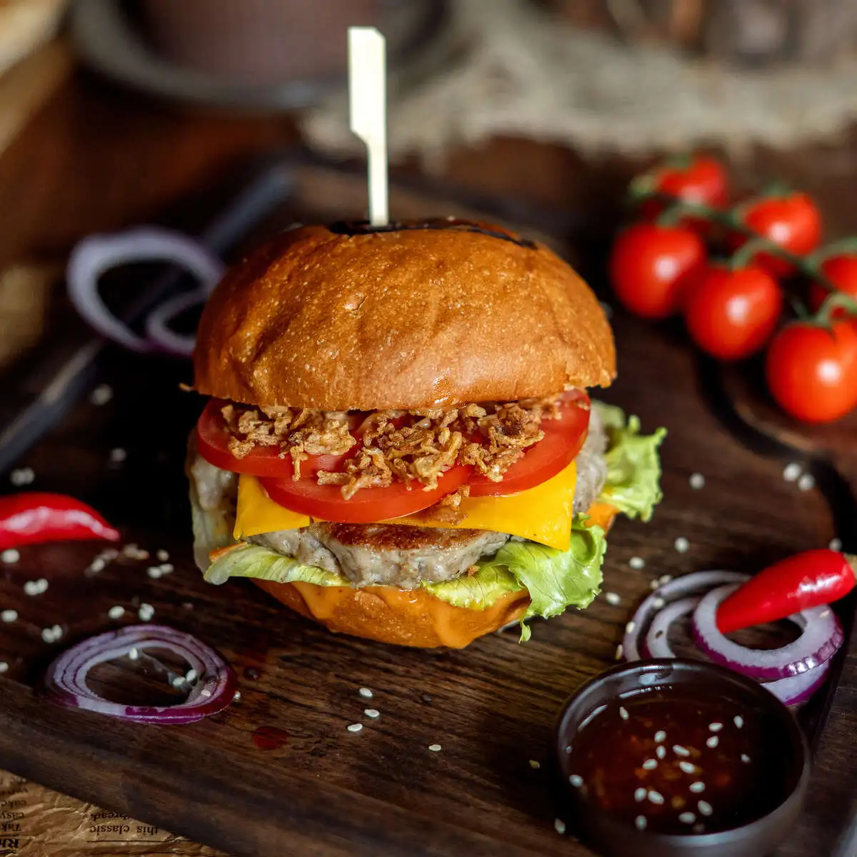 Бургер "Токио" с цыпленком