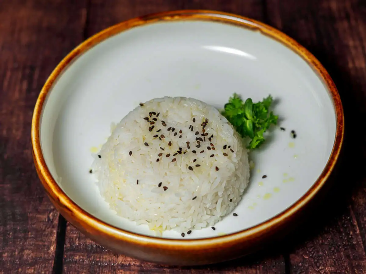 Рис с трюфельным маслом 