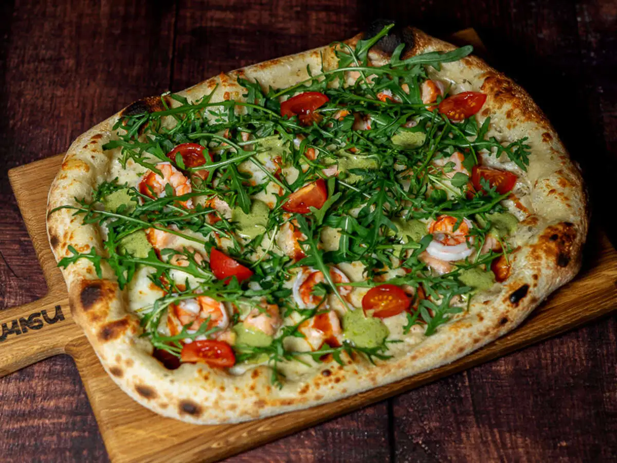 Неаполитана Лосось,Креветки и гуакамоле 20\30