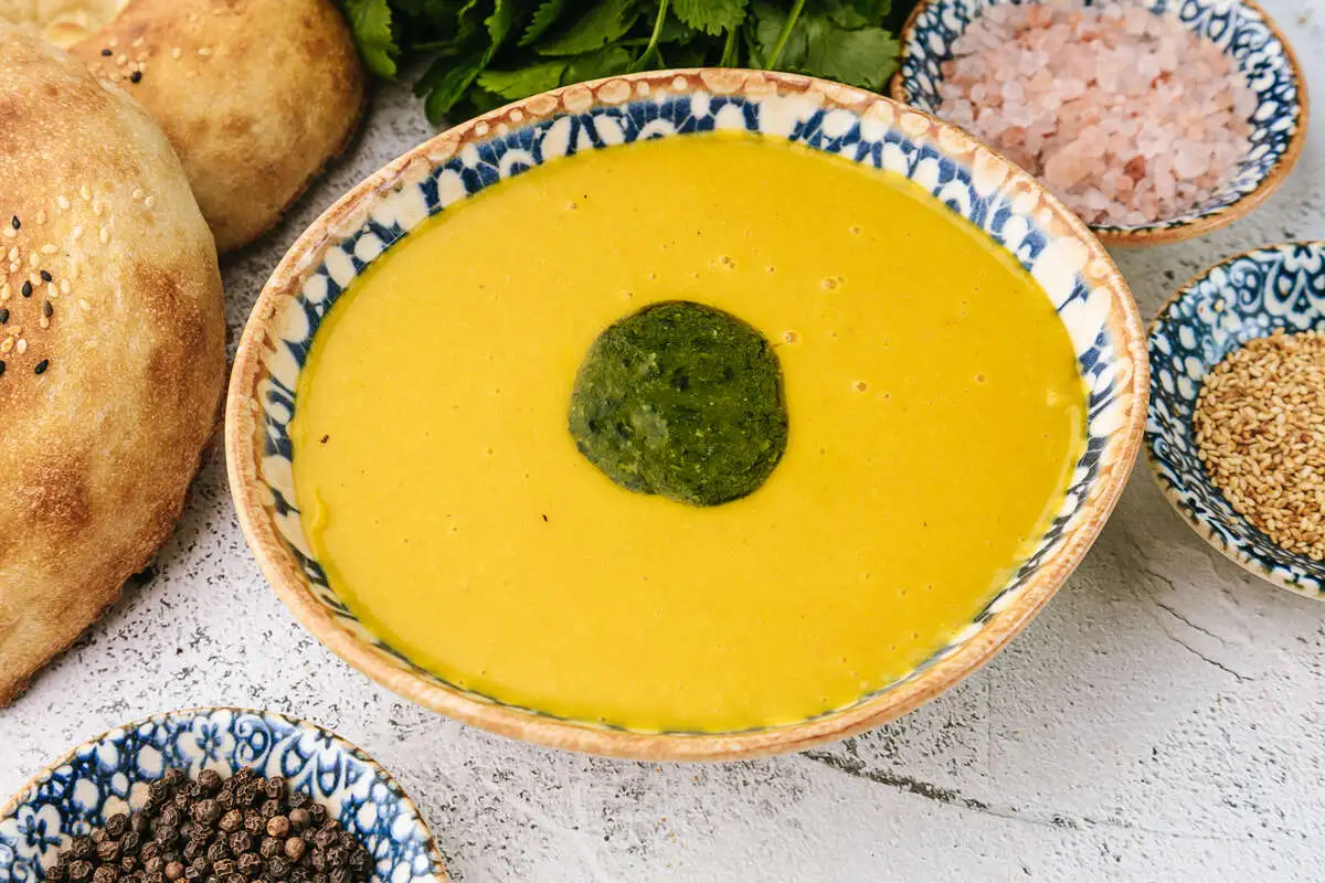 Чечевичный крем-суп 