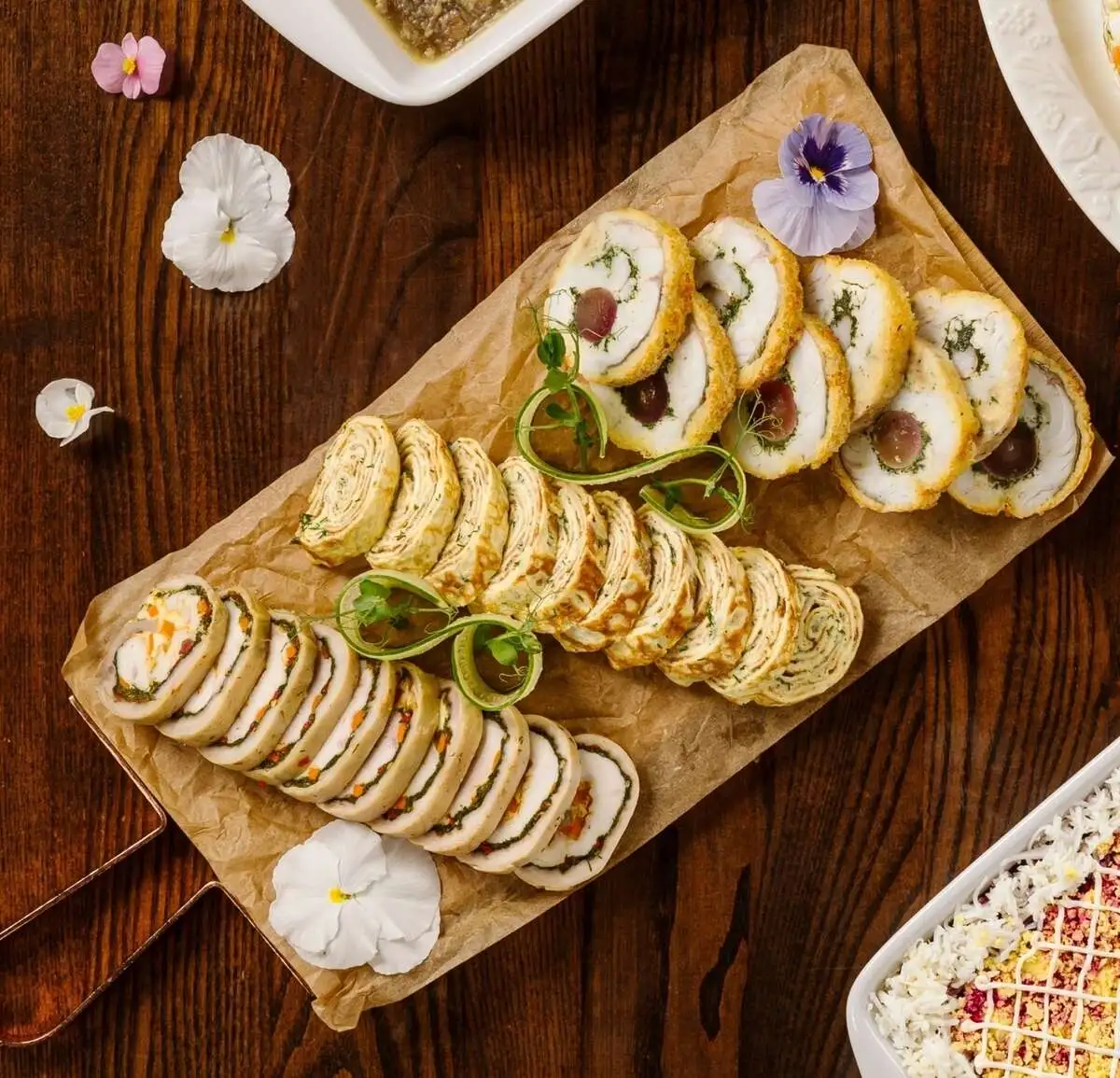 Ассорти рулетов 