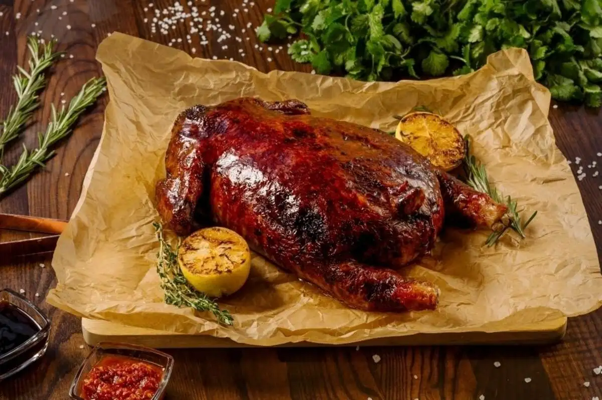 Галантин из индейки с курицей