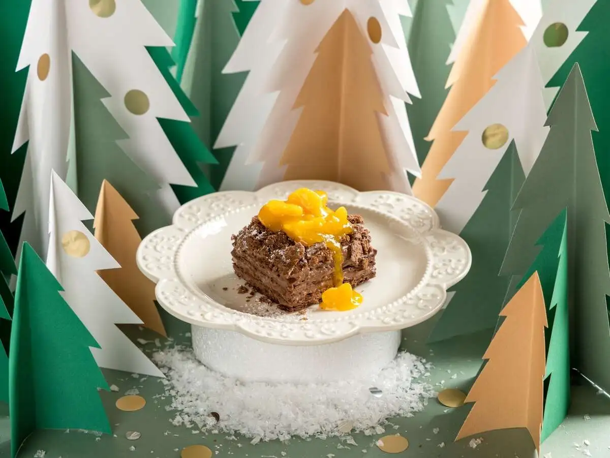 Новогодний наполеон