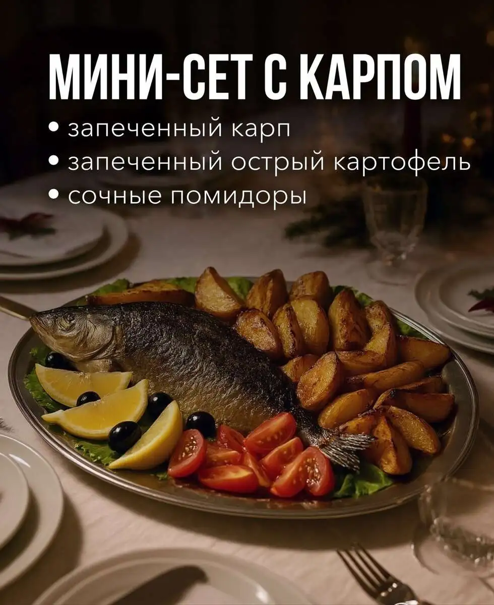 Мини-сет с карпом