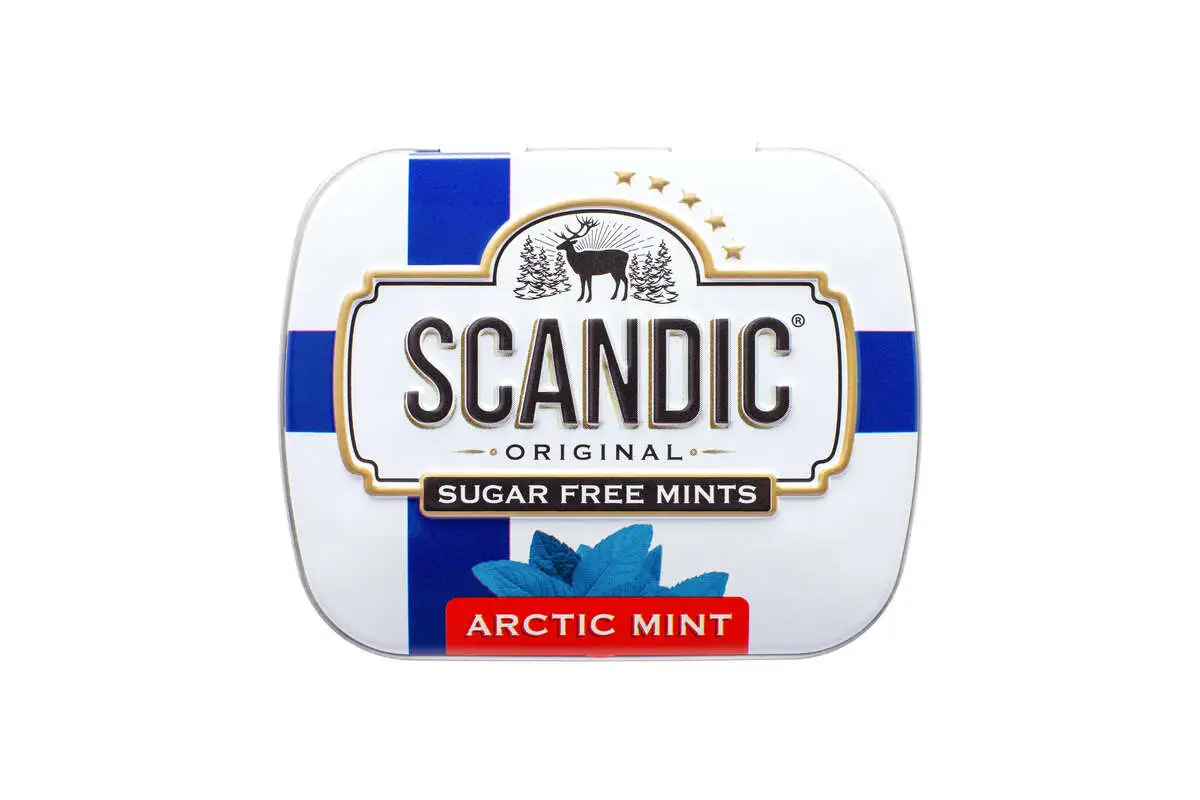 SCANDIC б/сахара со вкусом Арктическая мята