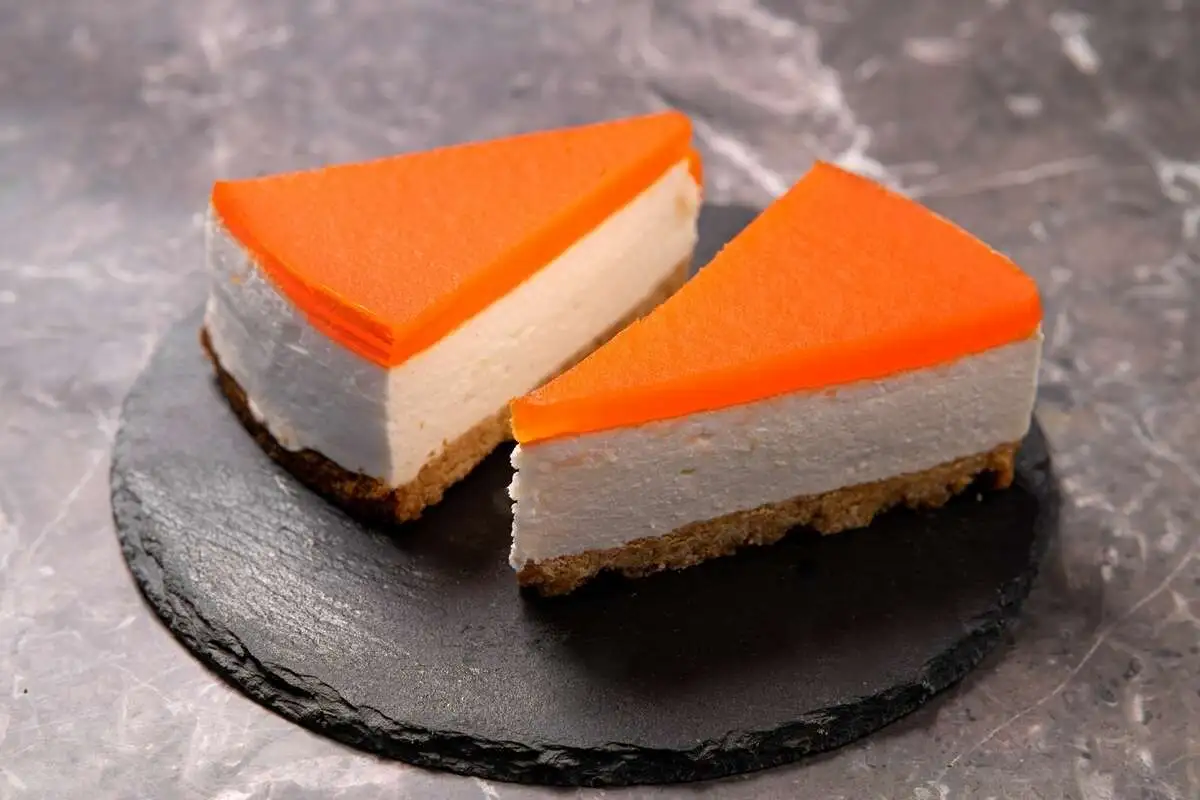 Пирожное Чизкейк творожно-апельсиновый