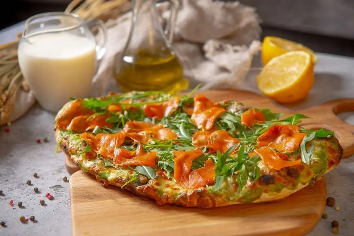 С лососем Рим 30 см