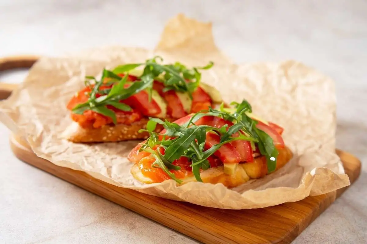 Брускетта Завтрак буржуя