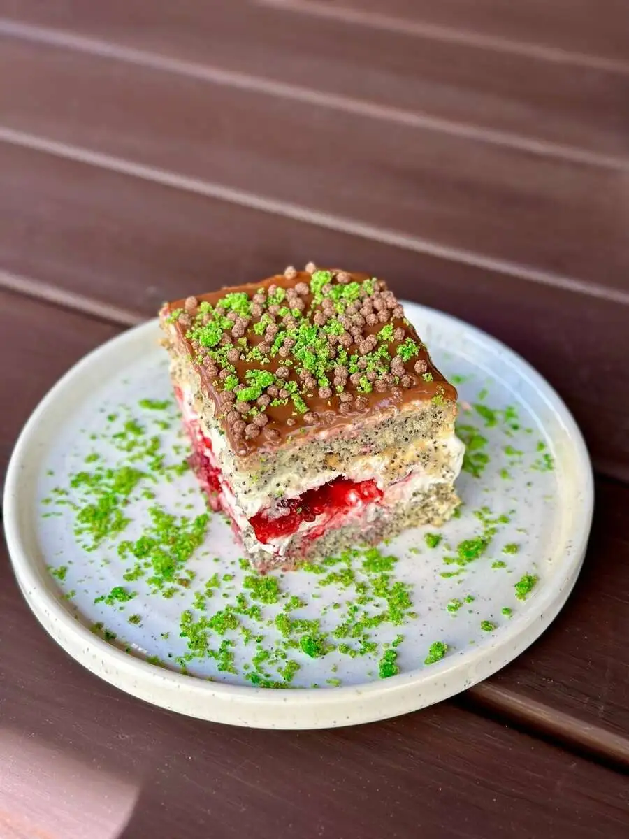 Маковый торт 