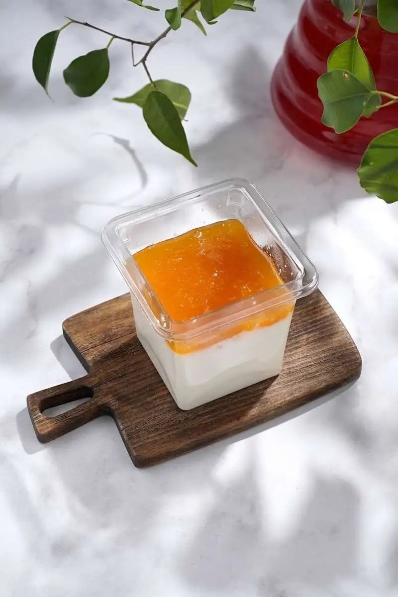 Панна-котта с мандарином