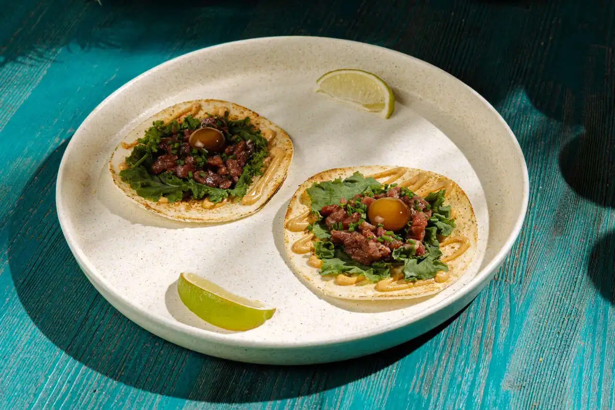 Тако с говядиной